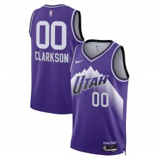 Игровая форма  Jordan Clarkson Utah Jazz Nike Unisex 2023/24 Swingman - Purple - City Edition