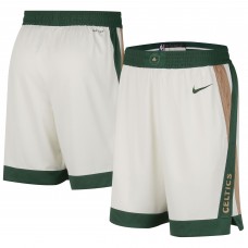 Шорты Boston Celtics Nike 2023/24 City Edition Swingman - Cream