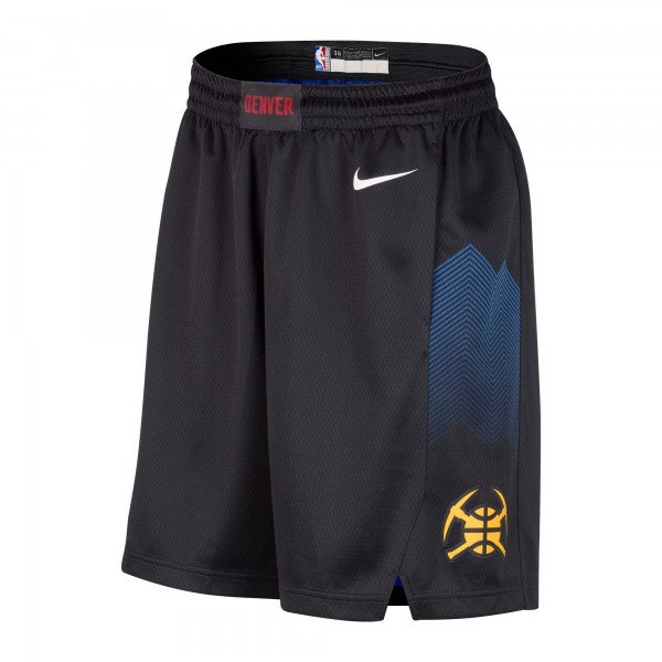 Шорты Denver Nuggets Nike 2023/24 City Edition Swingman - Black