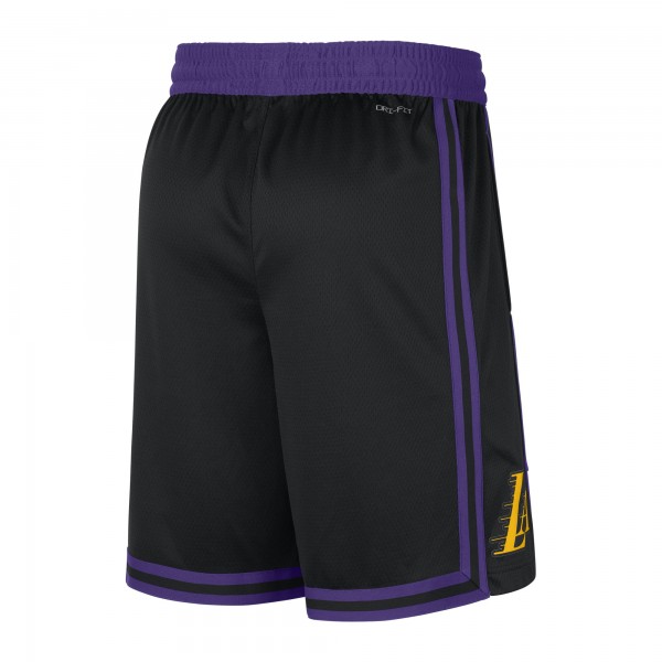 Шорты Los Angeles Lakers Nike Black 2023/24 City Edition Swingman