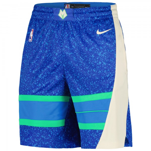 Шорты Milwaukee Bucks Nike 2023/24 City Edition Swingman - Royal