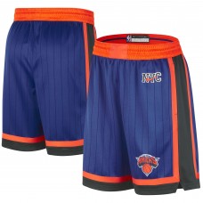 Шорты New York Knicks Nike 2023/24 City Edition Swingman - Blue