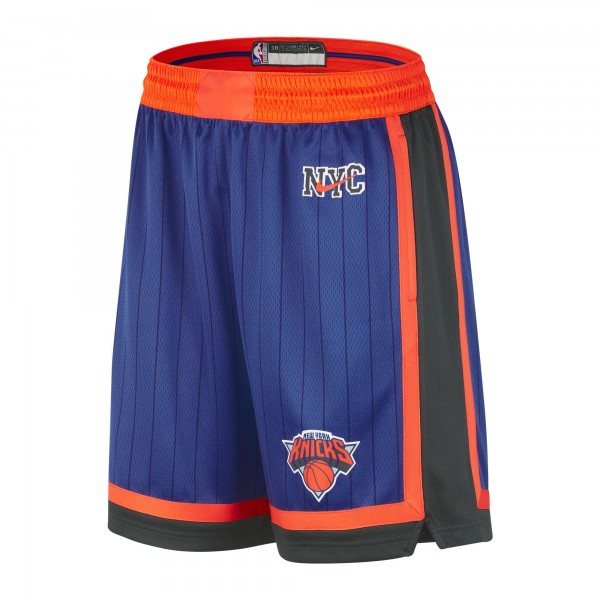 Шорты New York Knicks Nike 2023/24 City Edition Swingman - Blue