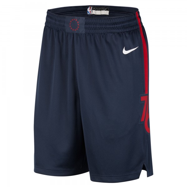 Шорты Philadelphia 76ers Nike 2023/24 City Edition Swingman - Navy