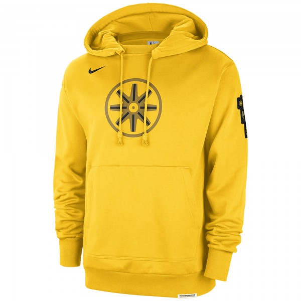 Толстовка Golden State Warriors Nike 2023/24 City Edition Courtside Standard Issue - Gold