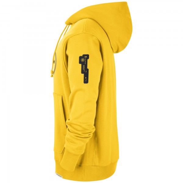 Толстовка Golden State Warriors Nike 2023/24 City Edition Courtside Standard Issue - Gold