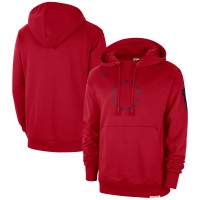 Толстовка Philadelphia 76ers Nike 2023/24 City Edition Courtside Standard Issue - Red
