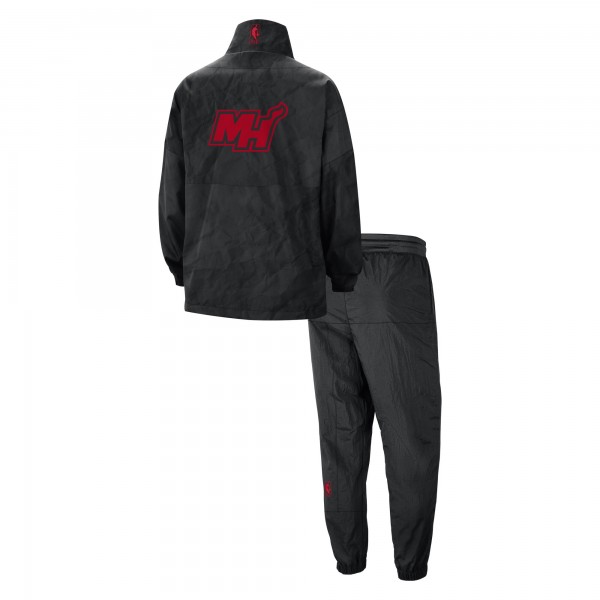 Кофта на молнии и штаны Miami Heat Nike 2023/24 City Edition Courtside Starting Five - Black