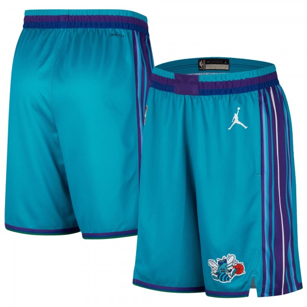 Шорты Charlotte Hornets Jordan Brand 2023/24 Classic Edition Hardwood Classics Performance Swingman - Teal