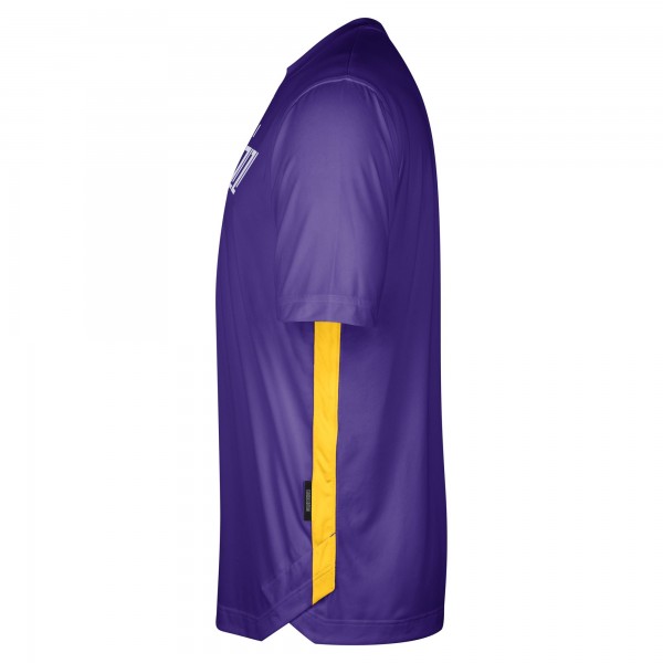 Футболка Utah Jazz Nike Hardwood Classics 2023/24 Classic Edition Performance Pregame Shooting - Purple