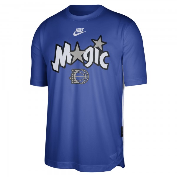 Футболка Orlando Magic Nike Hardwood Classics 2023/24 Classic Edition Performance Pregame Shooting - Blue