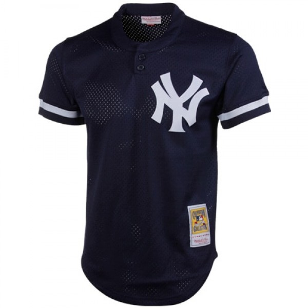 New York Yankees Don Mattingly Mitchell & Ness Navy 1995 Authentic Cooperstown Collection Mesh Batting Practice Jersey