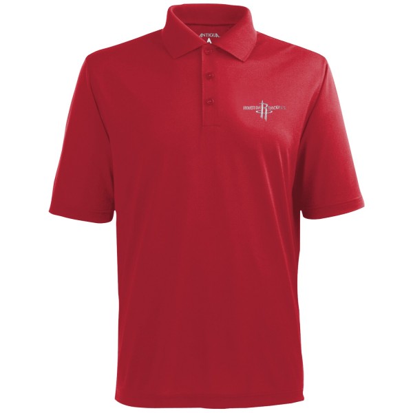 Поло Antigua Houston Rockets Pique Xtra-Lite - Red