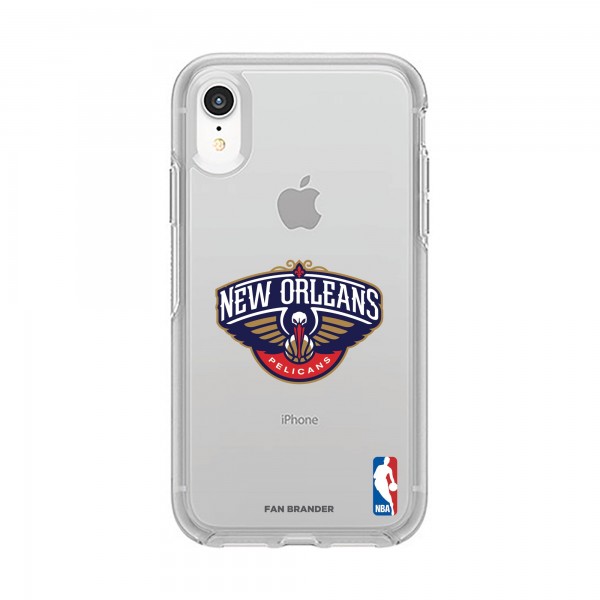 Чехол на iPhone New Orleans Pelicans OtterBox Clear Primary Logo