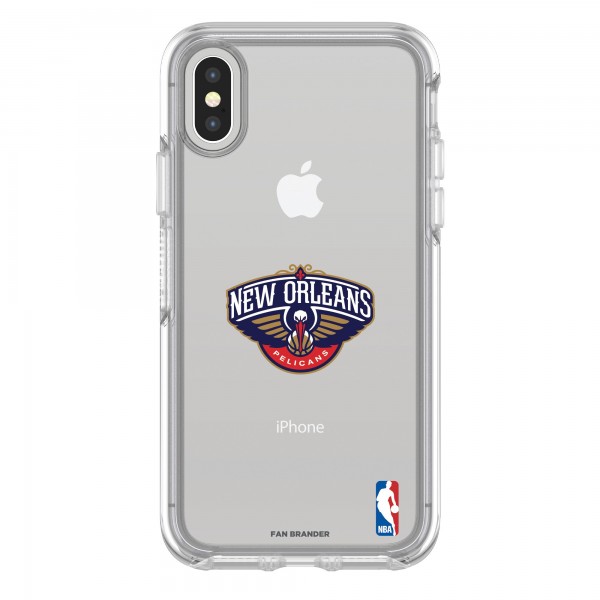 Чехол на iPhone New Orleans Pelicans OtterBox Clear Primary Logo
