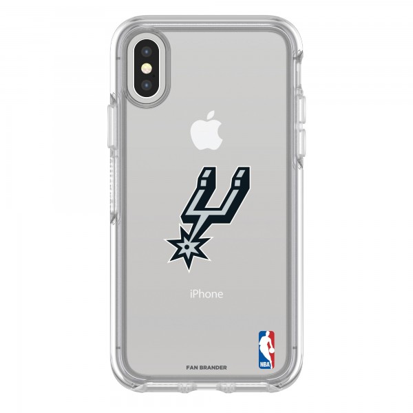 Чехол на iPhone San Antonio Spurs OtterBox Clear Primary Logo