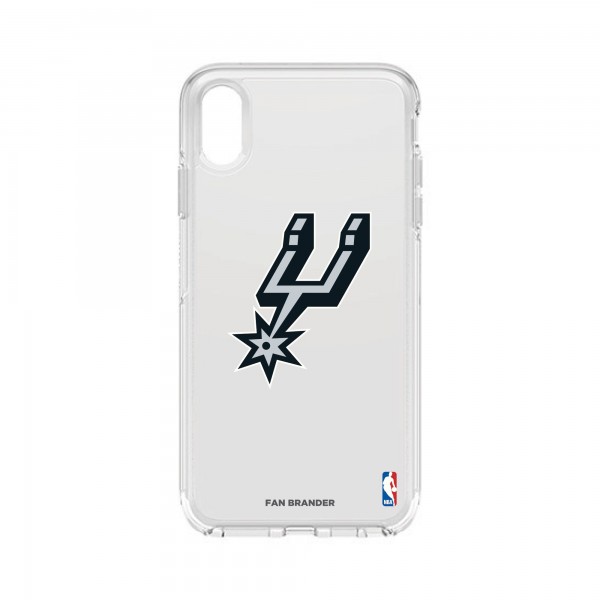 Чехол на iPhone San Antonio Spurs OtterBox Clear Primary Logo