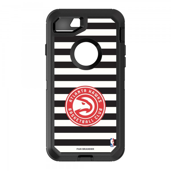 Чехол на iPhone Atlanta Hawks OtterBox Defender Striped Design