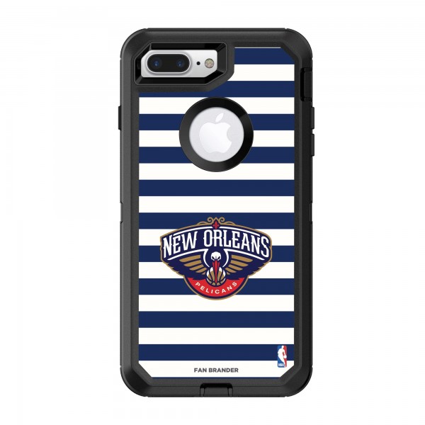Чехол на iPhone New Orleans Pelicans OtterBox Defender Striped Design