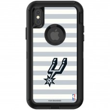 Чехол на iPhone San Antonio Spurs OtterBox Defender Striped Design