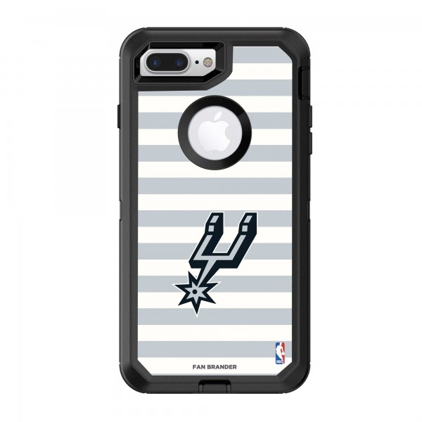 Чехол на iPhone San Antonio Spurs OtterBox Defender Striped Design