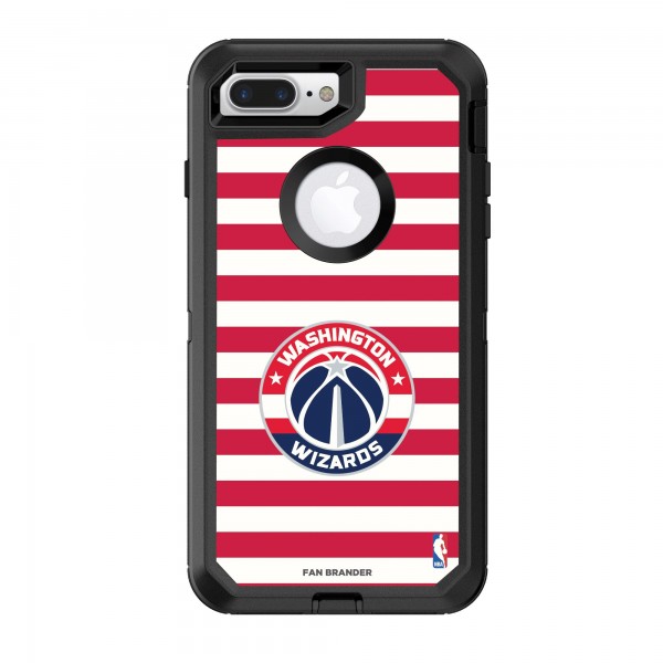 Чехол на iPhone Washington Wizards OtterBox Defender Striped Design