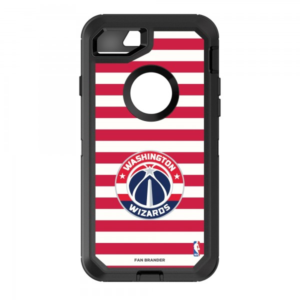 Чехол на iPhone Washington Wizards OtterBox Defender Striped Design