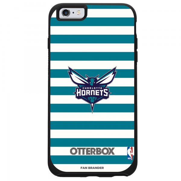 Чехол на iPhone Charlotte Hornets OtterBox Symmetry Striped Design