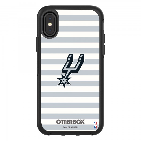 Чехол на iPhone San Antonio Spurs OtterBox Symmetry Striped Design