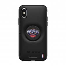 Чехол на iPhone с попсокетом New Orleans Pelicans OtterBox