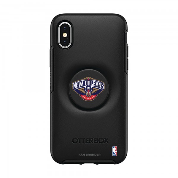 Чехол на iPhone с попсокетом New Orleans Pelicans OtterBox
