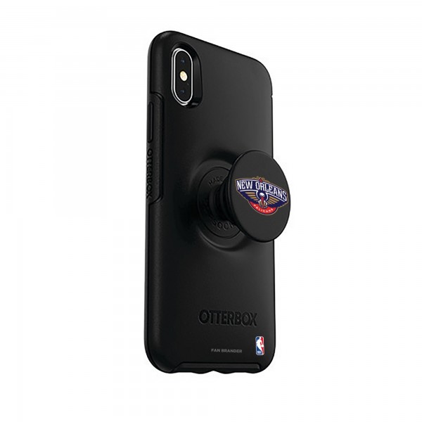 Чехол на iPhone с попсокетом New Orleans Pelicans OtterBox