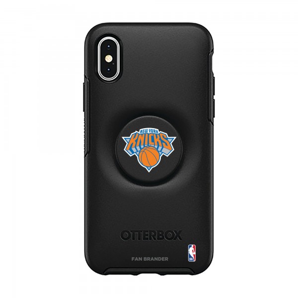 Чехол на iPhone с попсокетом New York Knicks OtterBox