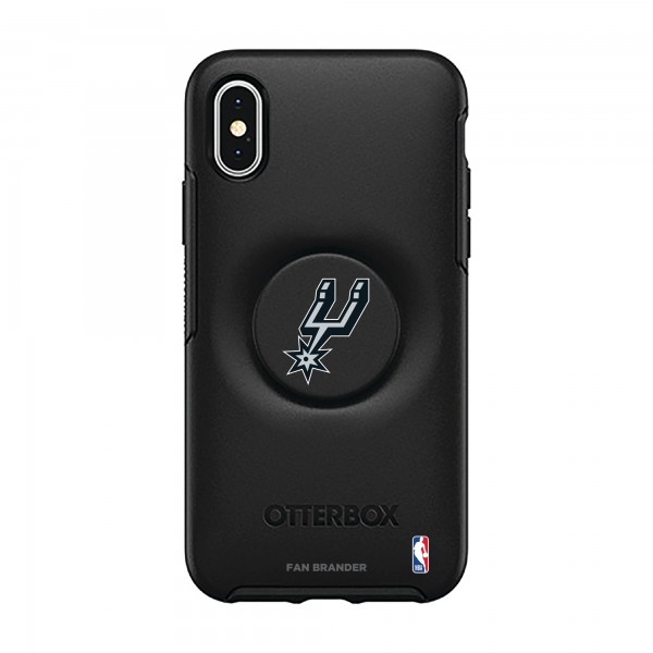 Чехол на iPhone с попсокетом San Antonio Spurs OtterBox