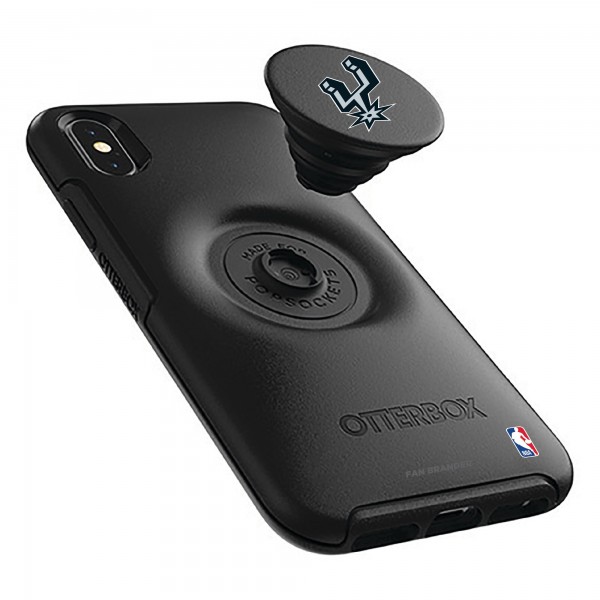 Чехол на iPhone с попсокетом San Antonio Spurs OtterBox