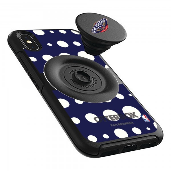 Чехол на iPhone с попсокетом New Orleans Pelicans OtterBox