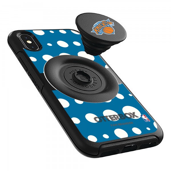 Чехол на iPhone с попсокетом New York Knicks OtterBox
