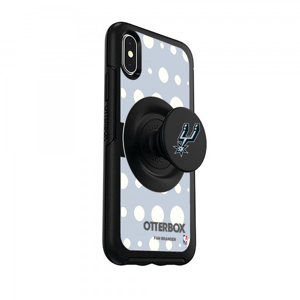 Чехол на iPhone с попсокетом San Antonio Spurs OtterBox