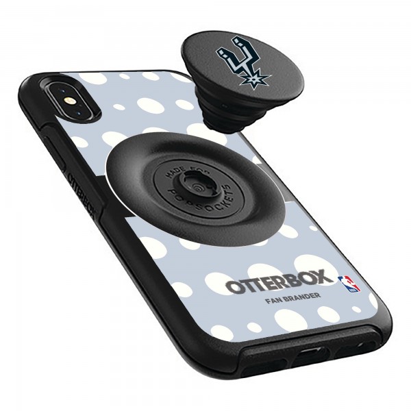 Чехол на iPhone с попсокетом San Antonio Spurs OtterBox