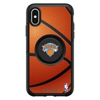 Чехол на iPhone с попсокетом New York Knicks OtterBox Primary - Black