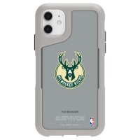 Чехол на iPhone Milwaukee Bucks Griffin Survivor Endurance - Gray