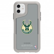 Чехол на iPhone Milwaukee Bucks Griffin Survivor Endurance - Gray