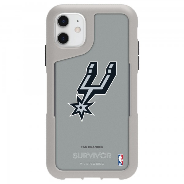 Чехол на iPhone San Antonio Spurs Griffin Survivor Endurance - Gray