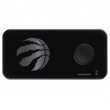 Док-станция с беспроводной зарадкой Toronto Raptors - Black