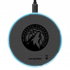 Беспроводная зарядка Apple и Samsung Minnesota Timberwolves 15W- Gray