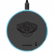 Беспроводная зарядка Apple и Samsung New Orleans Pelicans 15W- Gray