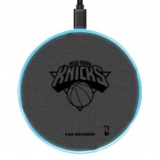 Беспроводная зарядка Apple и Samsung New York Knicks 15W- Gray