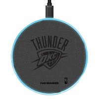 Беспроводная зарядка Apple и Samsung Oklahoma City Thunder 15W- Gray