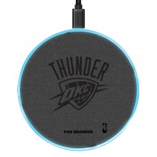 Беспроводная зарядка Apple и Samsung Oklahoma City Thunder 15W- Gray