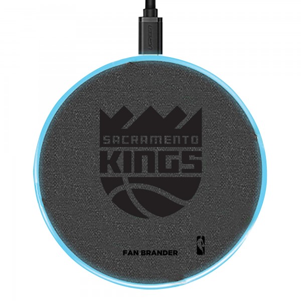 Беспроводная зарядка Apple и Samsung Sacramento Kings 15W- Gray